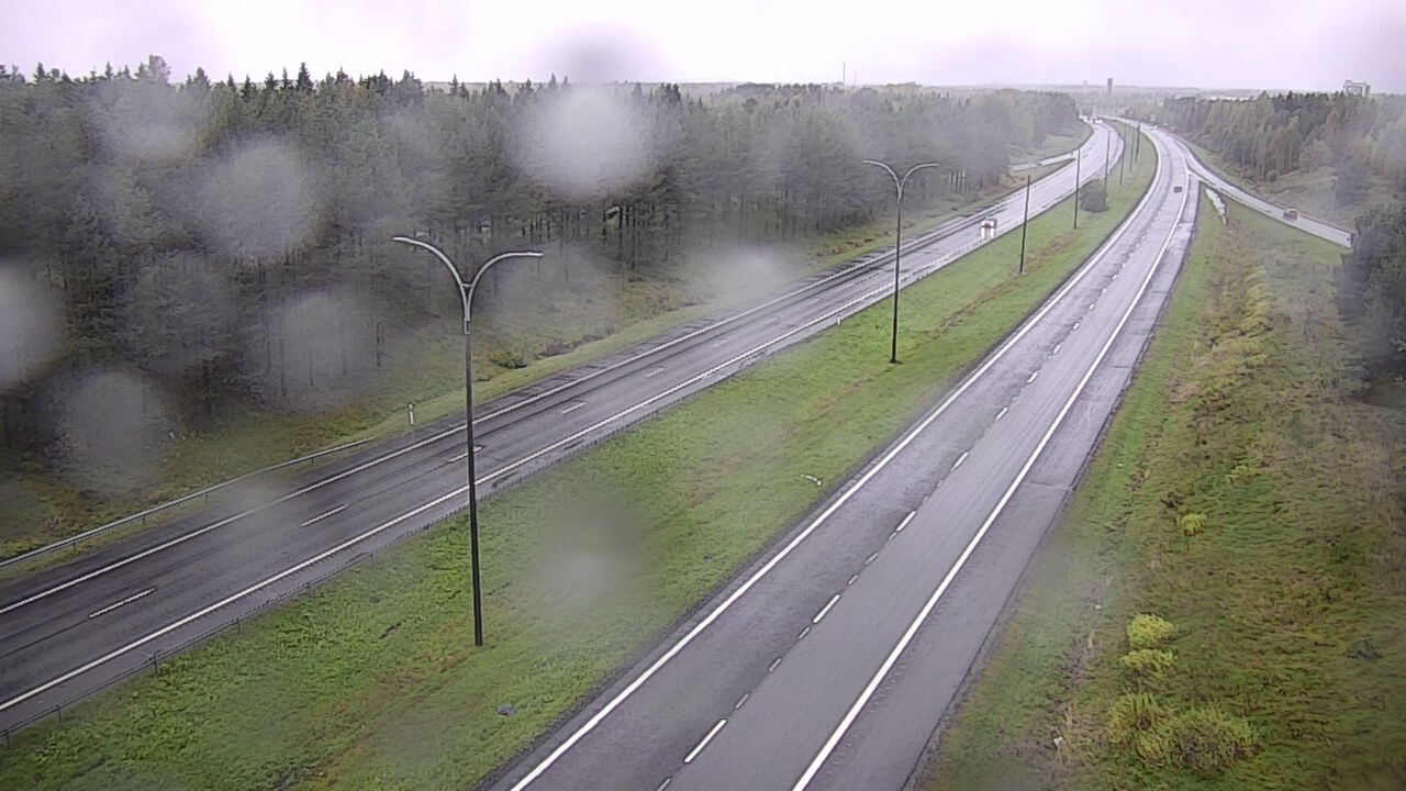 Weather Camera Image Väg 4 Uleåborg, Ouluntulli, Oulu, Pohjois-Pohjanmaa