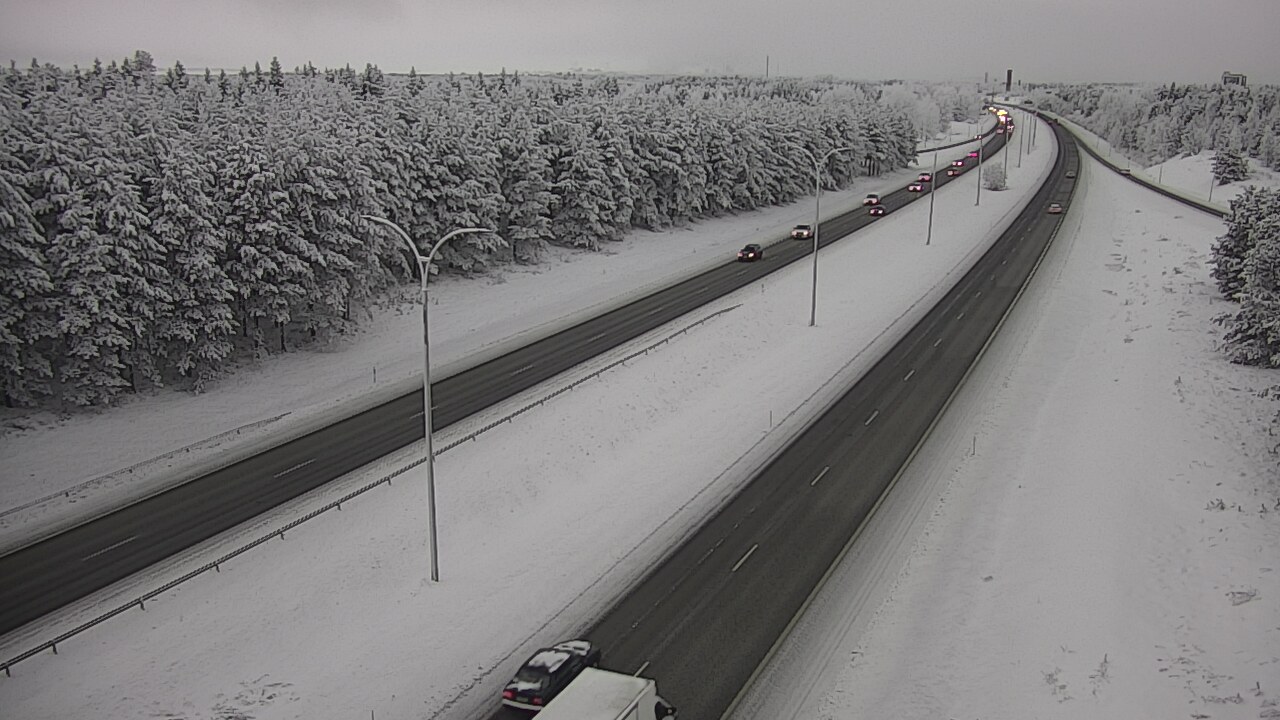 Weather Camera Image Road 4 Oulu, Ouluntulli, Oulu, Pohjois-Pohjanmaa