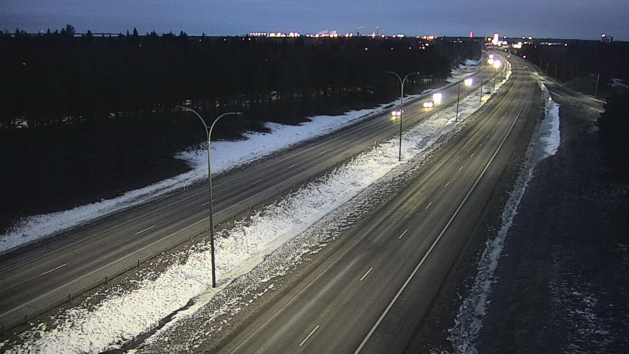 Kelikamerat Kuva Tie 4 Oulu Ouluntulli, Oulu, Pohjois-Pohjanmaa