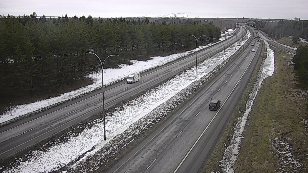 Weather Camera Image Road 4 Oulu, Ouluntulli, Oulu, Pohjois-Pohjanmaa