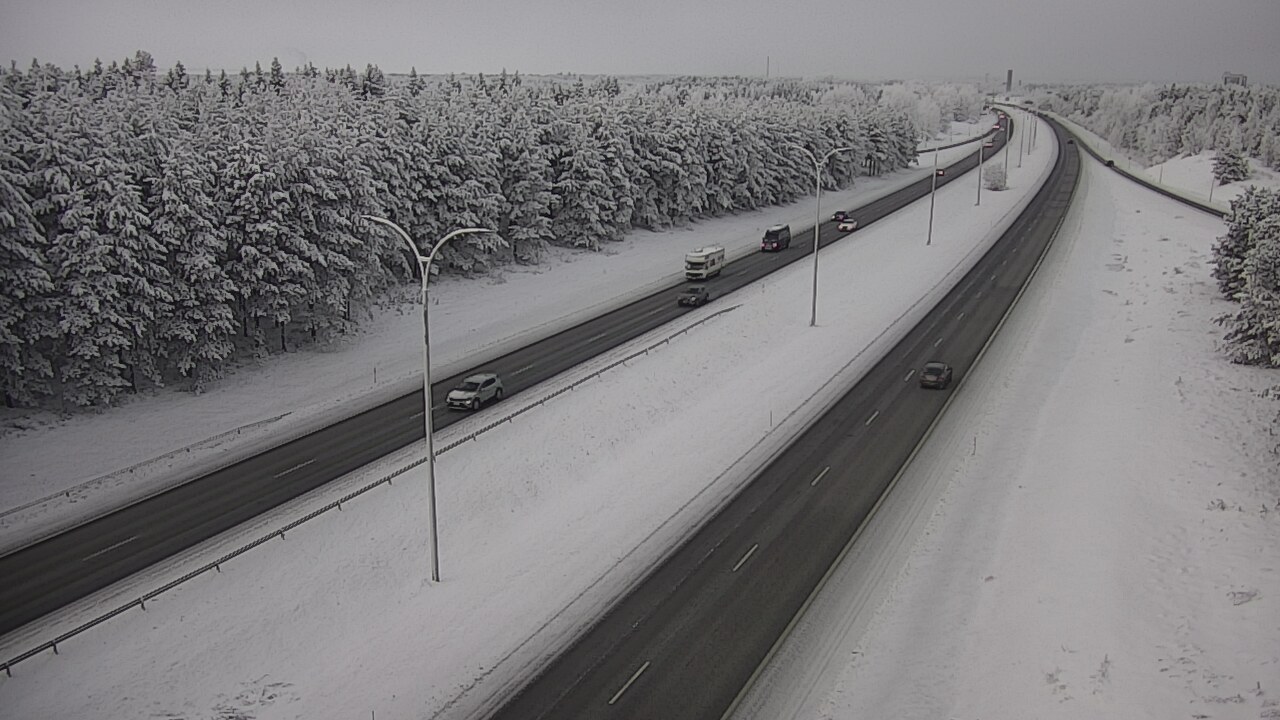 Weather Camera Image Road 4 Oulu, Ouluntulli, Oulu, Pohjois-Pohjanmaa