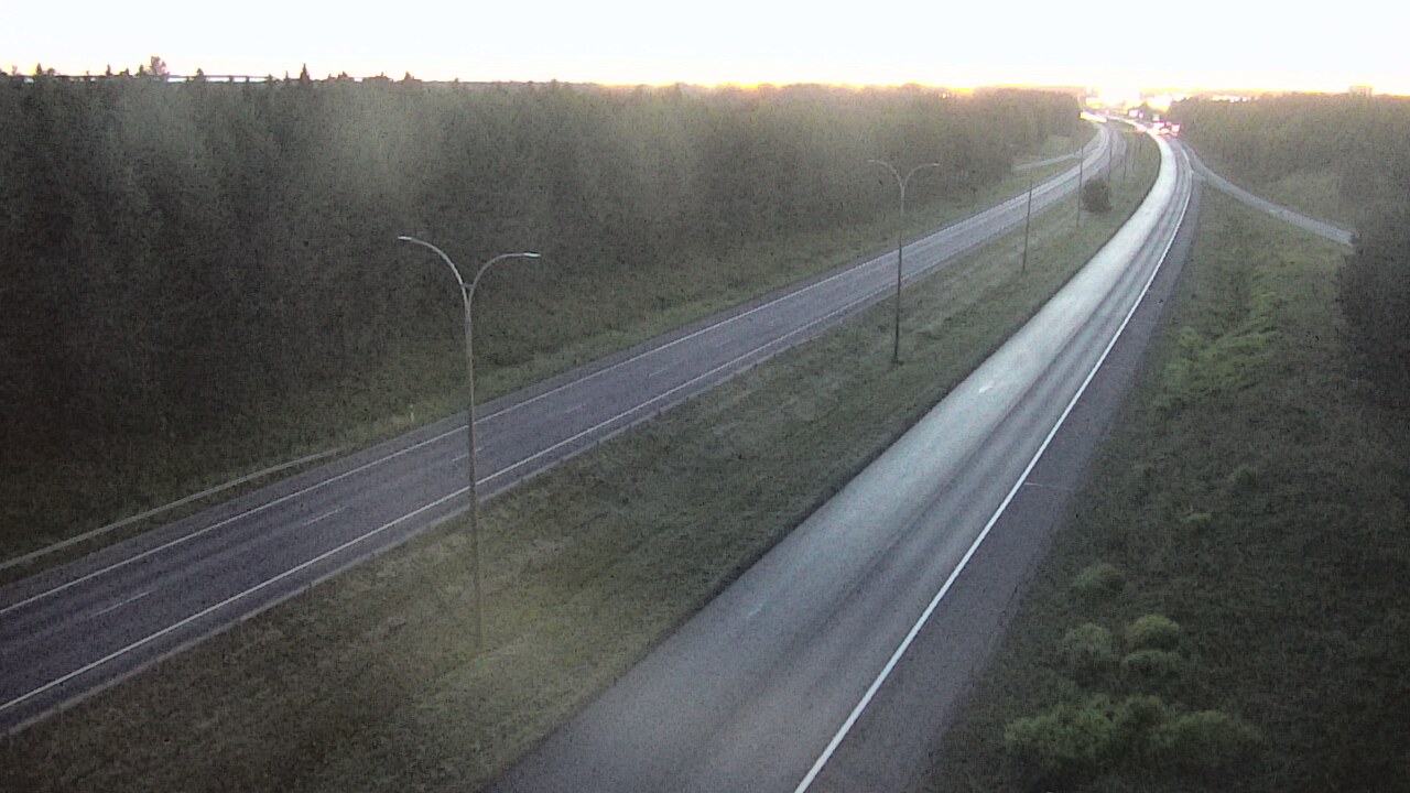 Weather Camera Image Väg 4 Uleåborg, Ouluntulli, Oulu, Pohjois-Pohjanmaa