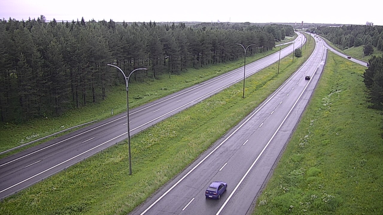 Weather Camera Image Road 4 Oulu, Ouluntulli, Oulu, Pohjois-Pohjanmaa