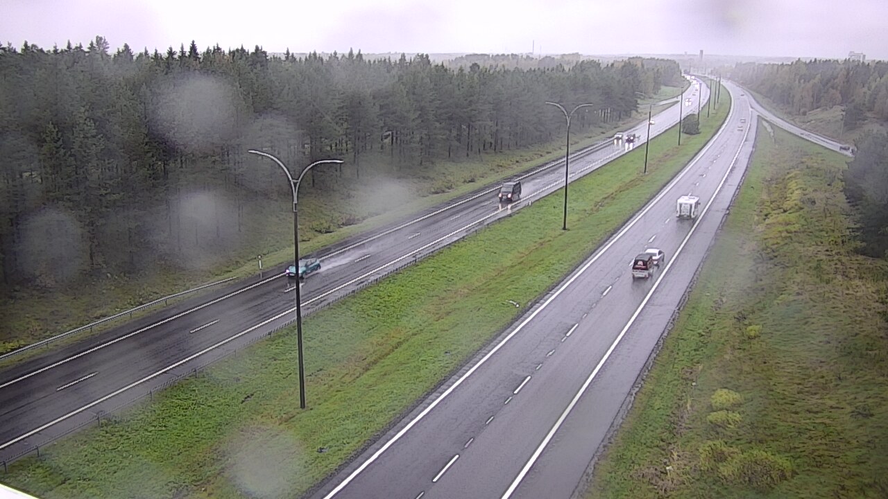 Weather Camera Image Road 4 Oulu, Ouluntulli, Oulu, Pohjois-Pohjanmaa