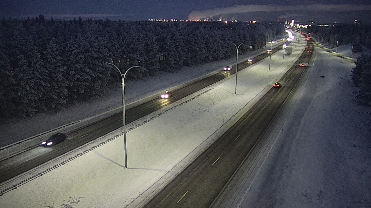 Kelikamerat Kuva Tie 4 Oulu Ouluntulli, Oulu, Pohjois-Pohjanmaa