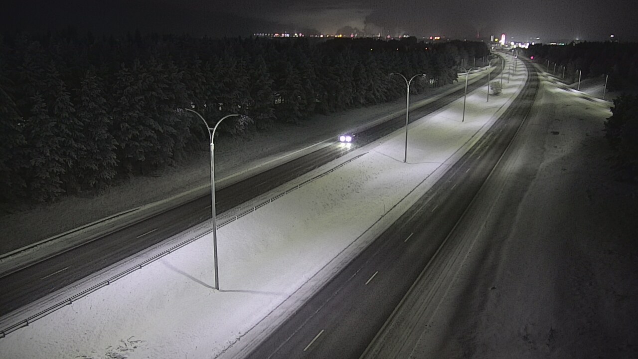 Kelikamerat Kuva Tie 4 Oulu Ouluntulli, Oulu, Pohjois-Pohjanmaa