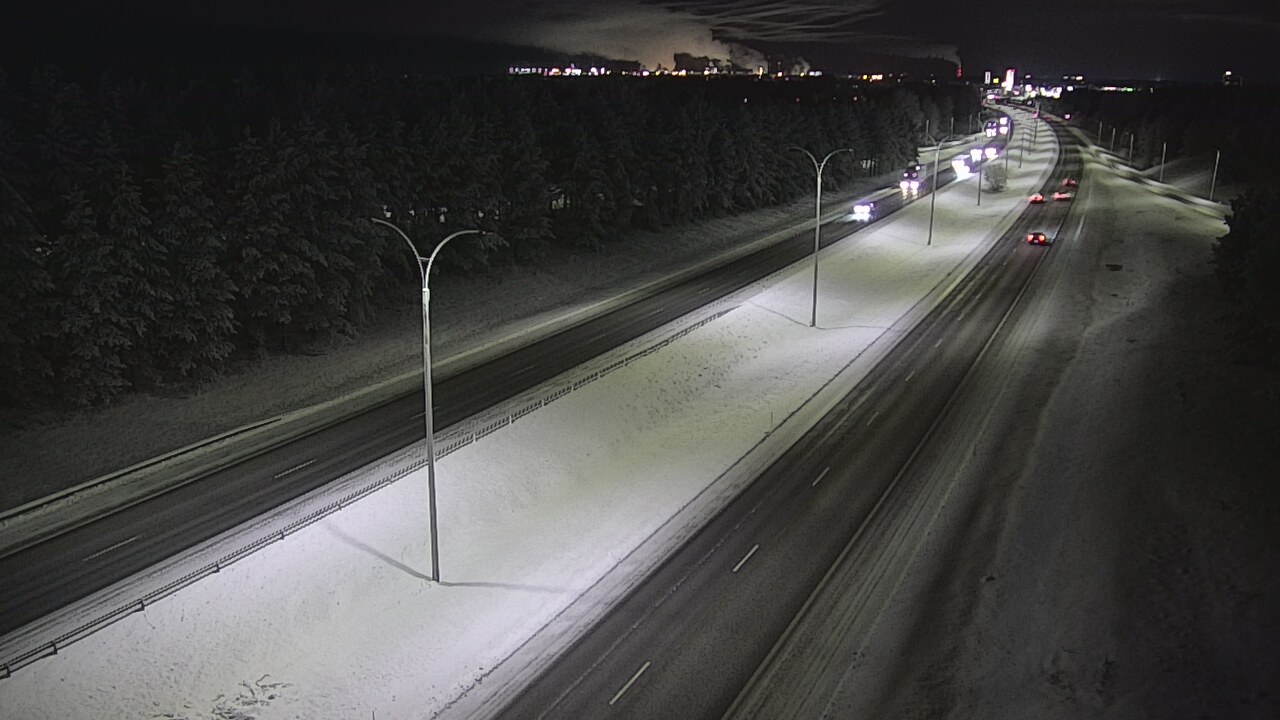 Kelikamerat Kuva Tie 4 Oulu Ouluntulli, Oulu, Pohjois-Pohjanmaa