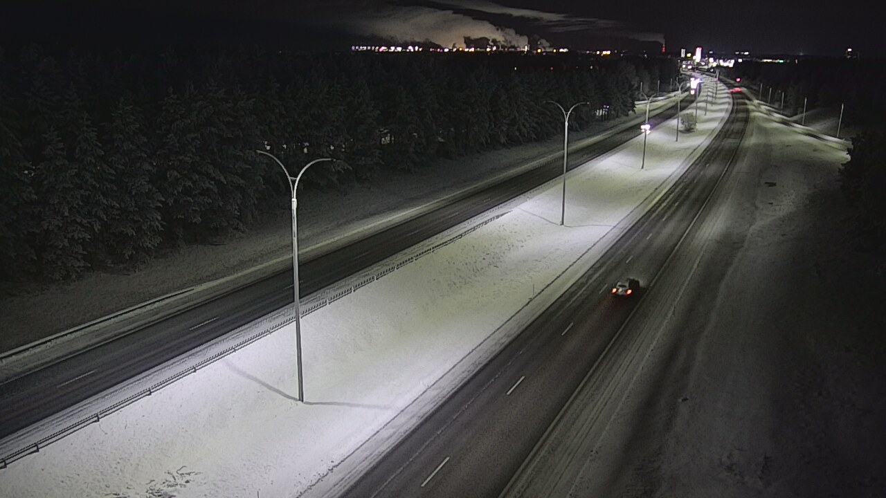 Kelikamerat Kuva Tie 4 Oulu Ouluntulli, Oulu, Pohjois-Pohjanmaa