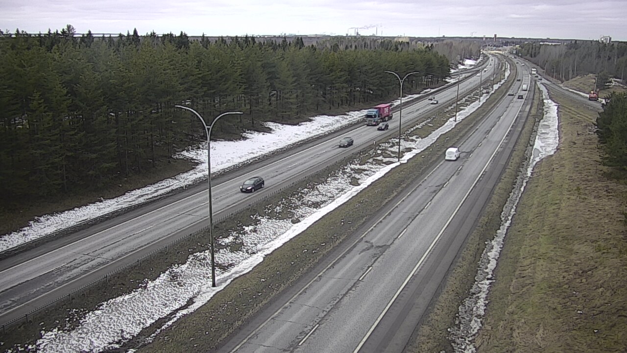 Weather Camera Image Road 4 Oulu, Ouluntulli, Oulu, Pohjois-Pohjanmaa