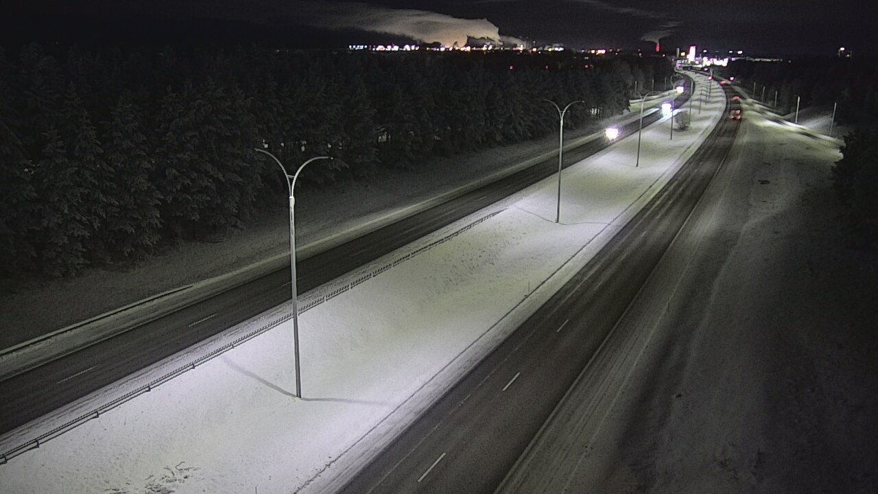 Kelikamerat Kuva Tie 4 Oulu Ouluntulli, Oulu, Pohjois-Pohjanmaa