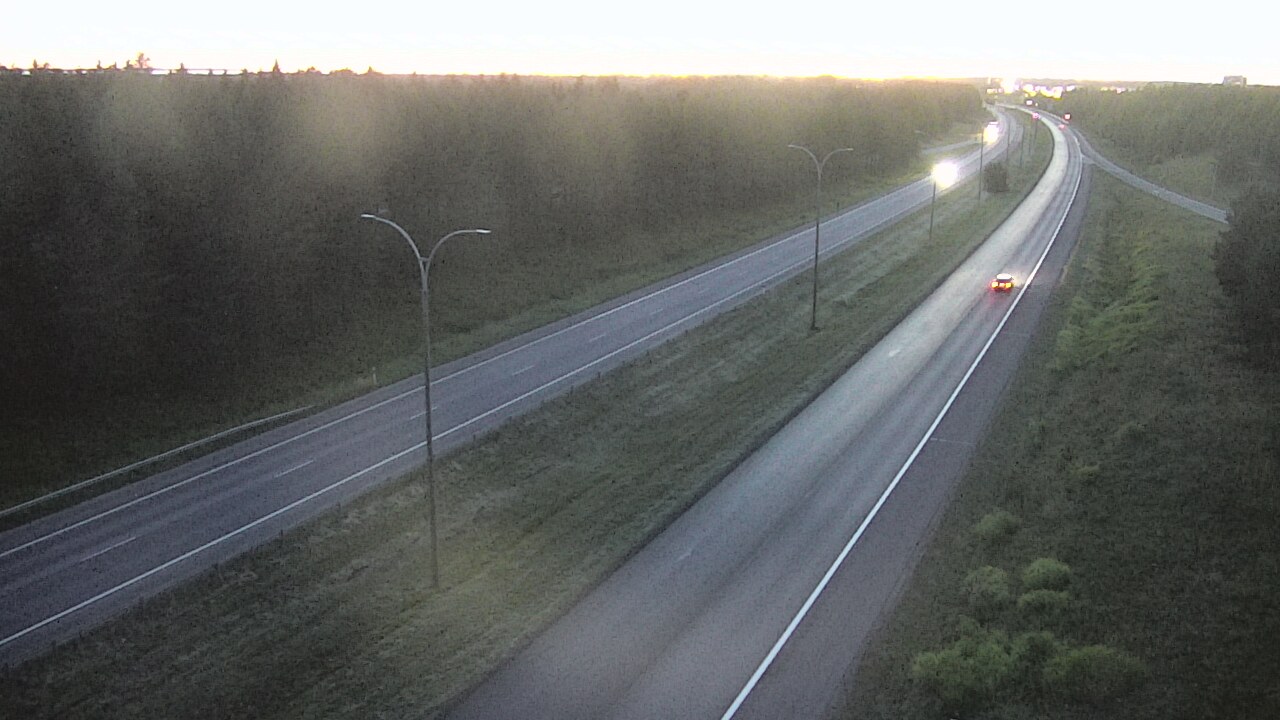 Weather Camera Image Väg 4 Uleåborg, Ouluntulli, Oulu, Pohjois-Pohjanmaa