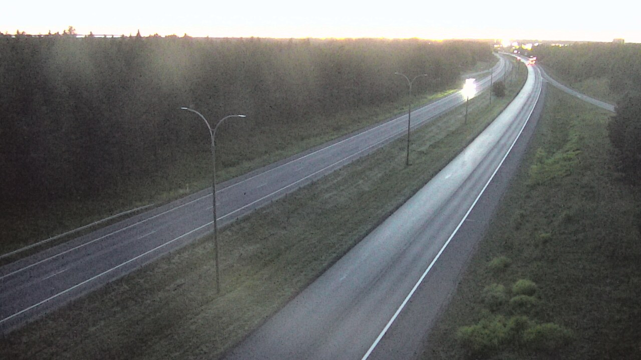 Weather Camera Image Väg 4 Uleåborg, Ouluntulli, Oulu, Pohjois-Pohjanmaa