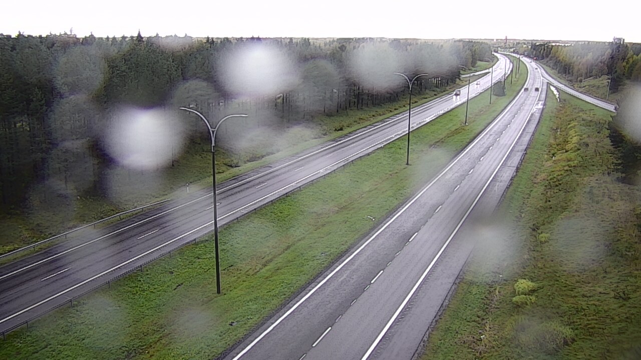 Weather Camera Image Väg 4 Uleåborg, Ouluntulli, Oulu, Pohjois-Pohjanmaa