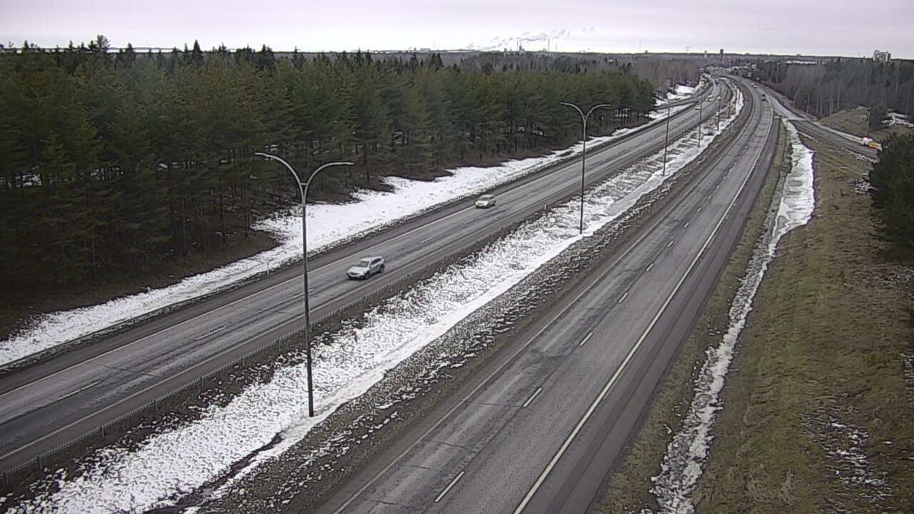 Weather Camera Image Road 4 Oulu, Ouluntulli, Oulu, Pohjois-Pohjanmaa