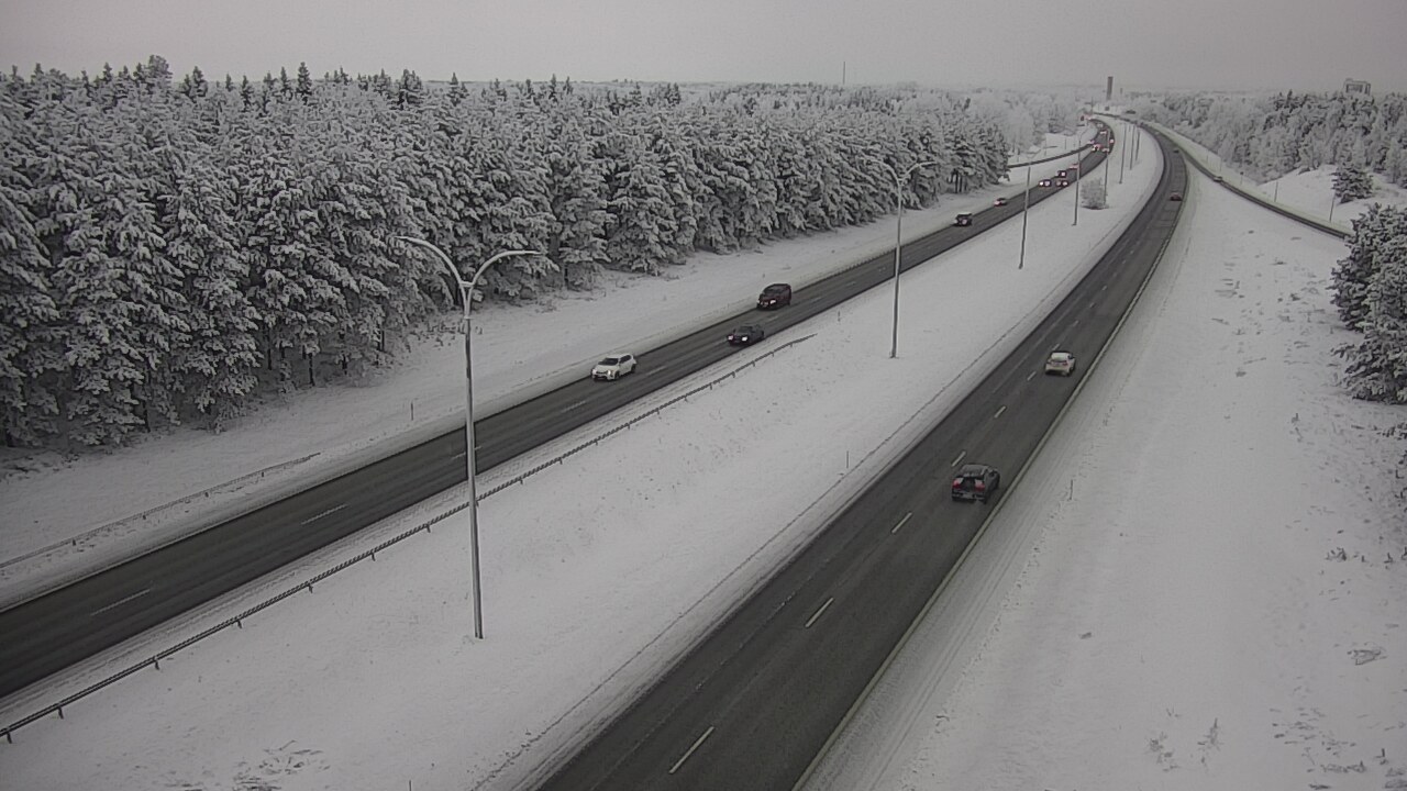 Weather Camera Image Road 4 Oulu, Ouluntulli, Oulu, Pohjois-Pohjanmaa