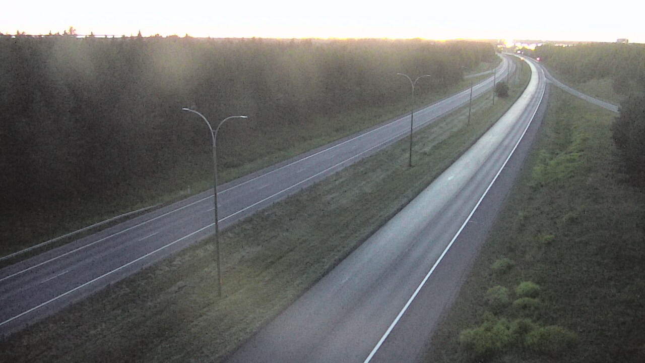 Weather Camera Image Väg 4 Uleåborg, Ouluntulli, Oulu, Pohjois-Pohjanmaa