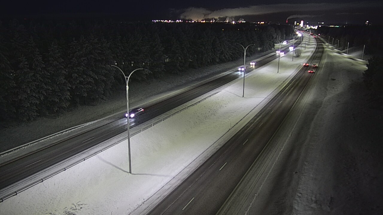 Kelikamerat Kuva Tie 4 Oulu Ouluntulli, Oulu, Pohjois-Pohjanmaa