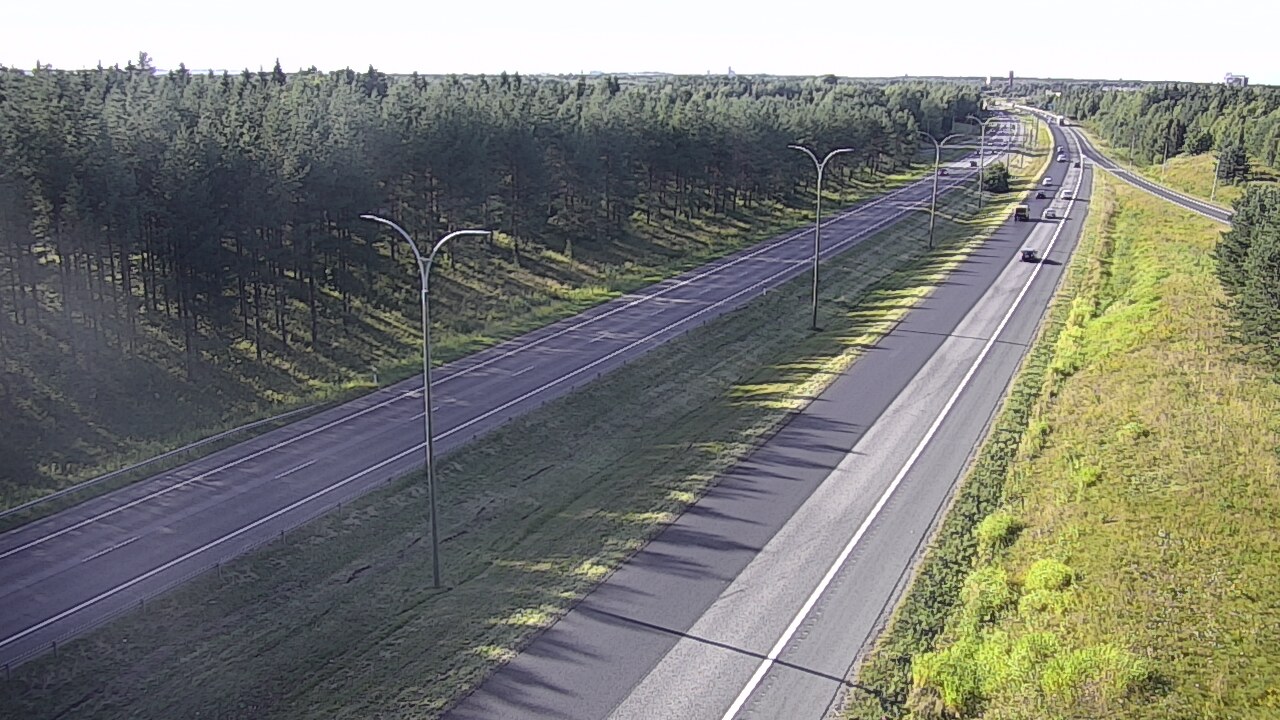 Weather Camera Image Väg 4 Uleåborg, Ouluntulli, Oulu, Pohjois-Pohjanmaa