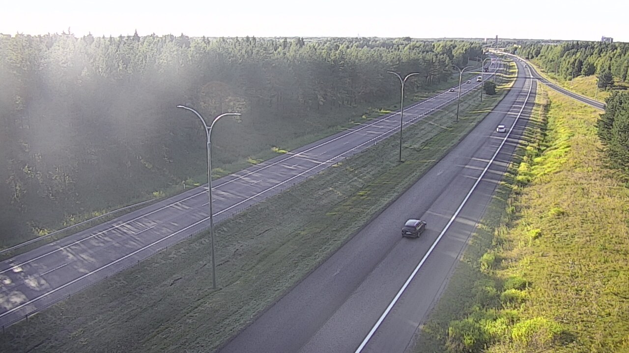 Weather Camera Image Väg 4 Uleåborg, Ouluntulli, Oulu, Pohjois-Pohjanmaa