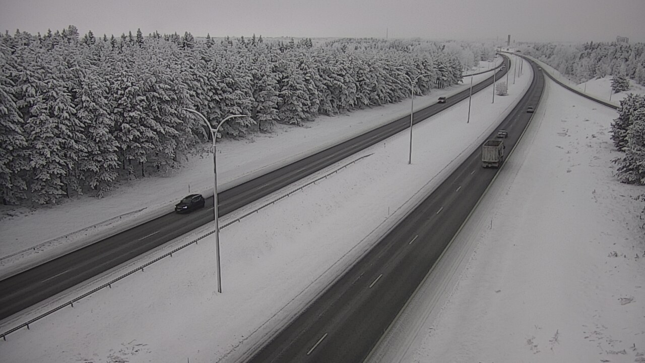 Weather Camera Image Road 4 Oulu, Ouluntulli, Oulu, Pohjois-Pohjanmaa