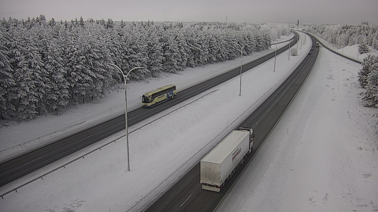 Weather Camera Image Road 4 Oulu, Ouluntulli, Oulu, Pohjois-Pohjanmaa