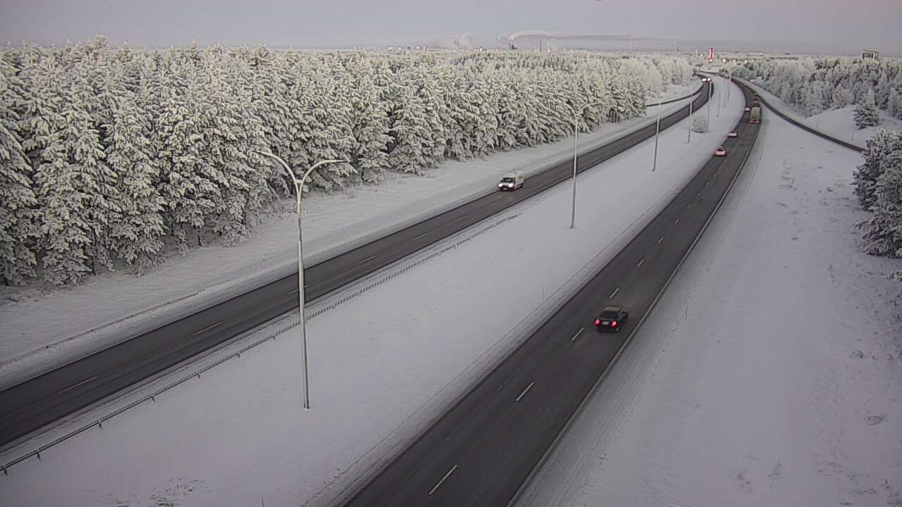 Weather Camera Image Road 4 Oulu, Ouluntulli, Oulu, Pohjois-Pohjanmaa