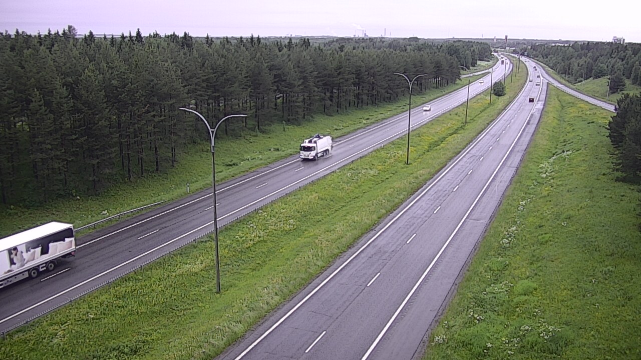 Weather Camera Image Road 4 Oulu, Ouluntulli, Oulu, Pohjois-Pohjanmaa