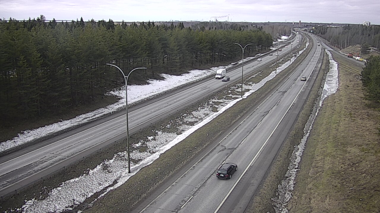 Weather Camera Image Road 4 Oulu, Ouluntulli, Oulu, Pohjois-Pohjanmaa