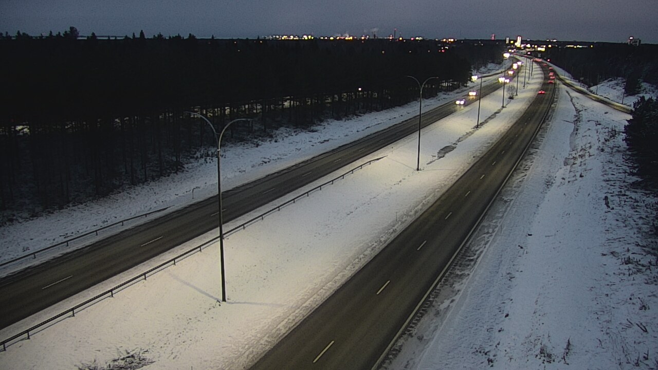 Kelikamerat Kuva Tie 4 Oulu Ouluntulli, Oulu, Pohjois-Pohjanmaa