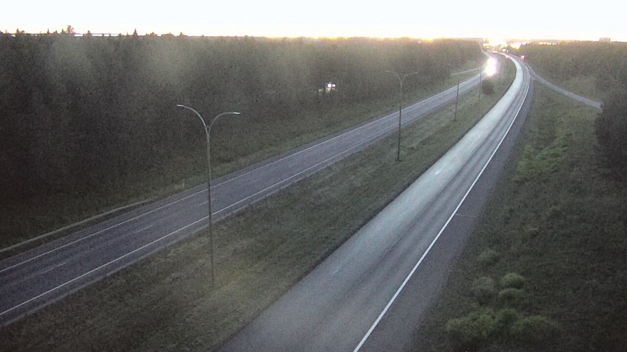 Weather Camera Image Väg 4 Uleåborg, Ouluntulli, Oulu, Pohjois-Pohjanmaa