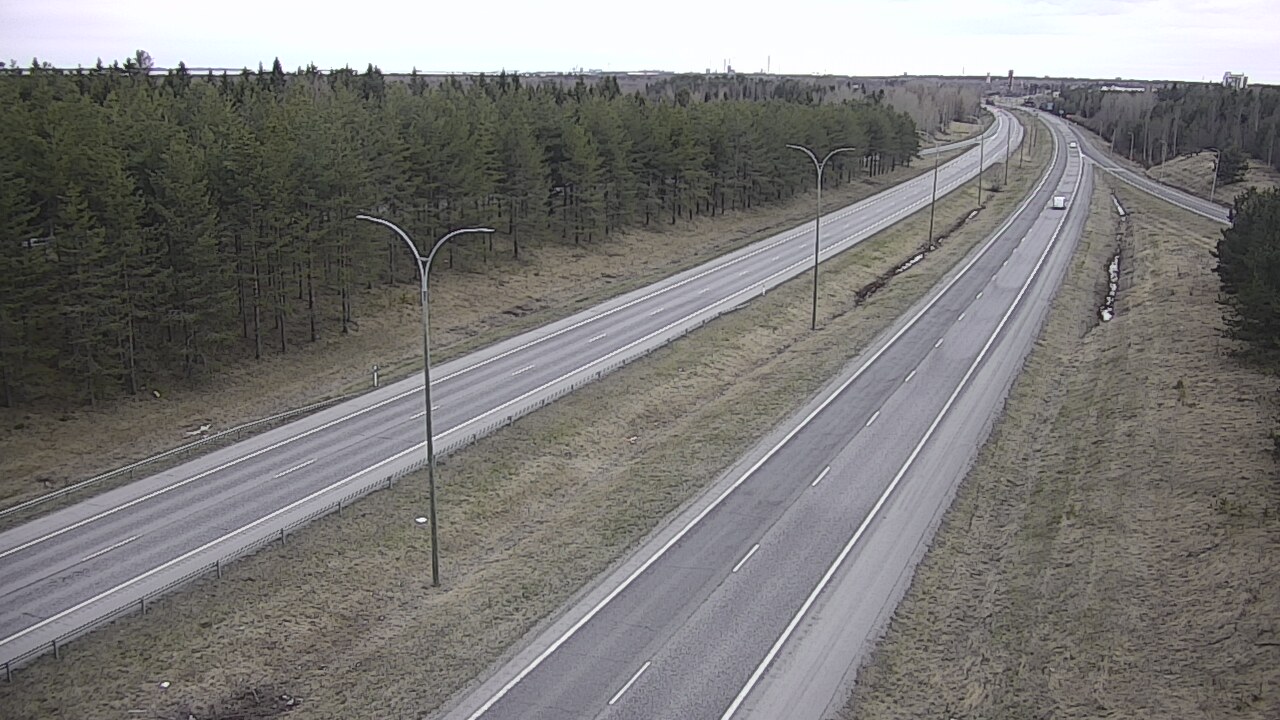 Kelikamerat Kuva Tie 4 Oulu Ouluntulli, Oulu, Pohjois-Pohjanmaa