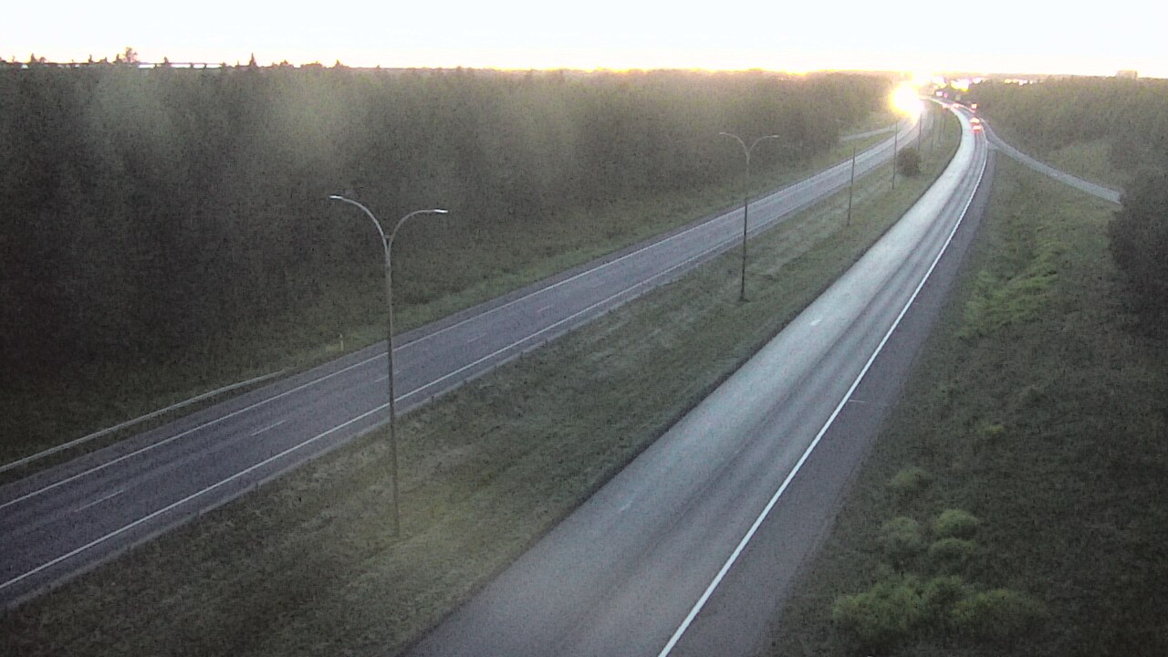 Weather Camera Image Väg 4 Uleåborg, Ouluntulli, Oulu, Pohjois-Pohjanmaa