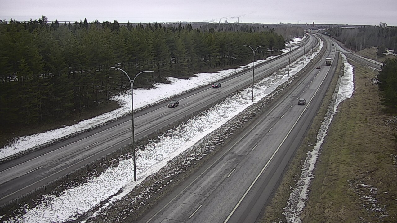 Weather Camera Image Road 4 Oulu, Ouluntulli, Oulu, Pohjois-Pohjanmaa