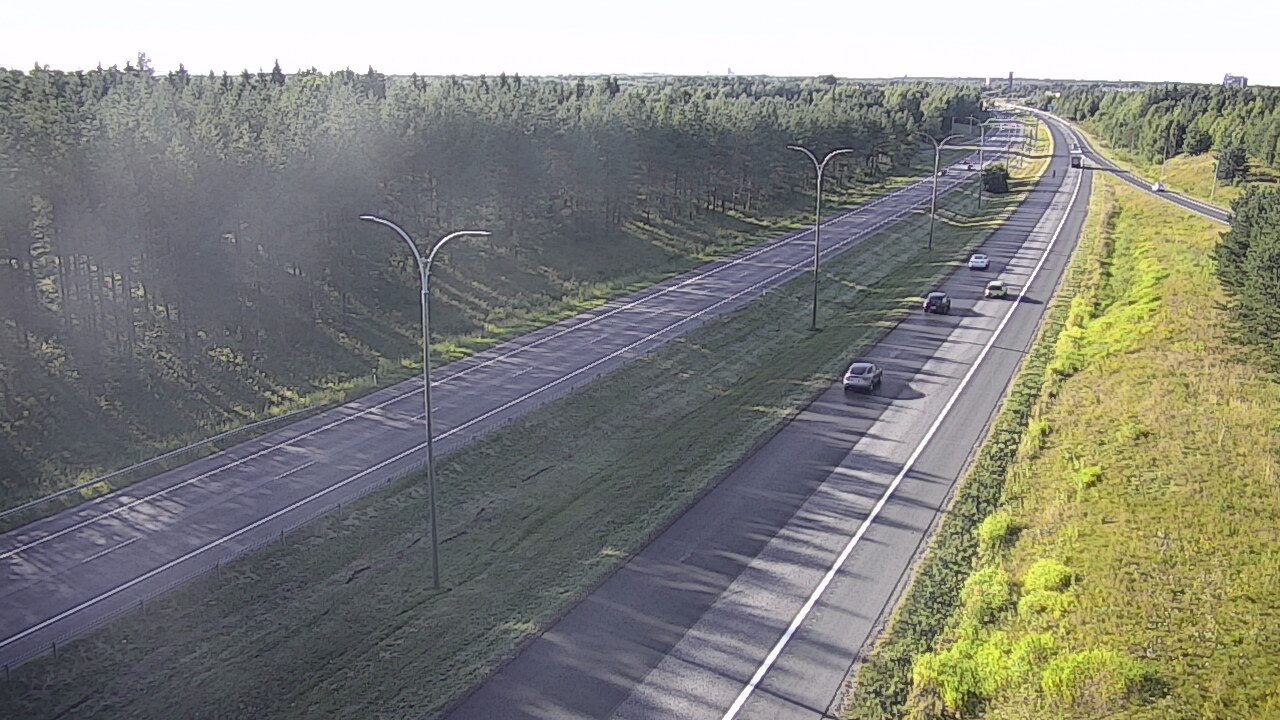 Weather Camera Image Väg 4 Uleåborg, Ouluntulli, Oulu, Pohjois-Pohjanmaa