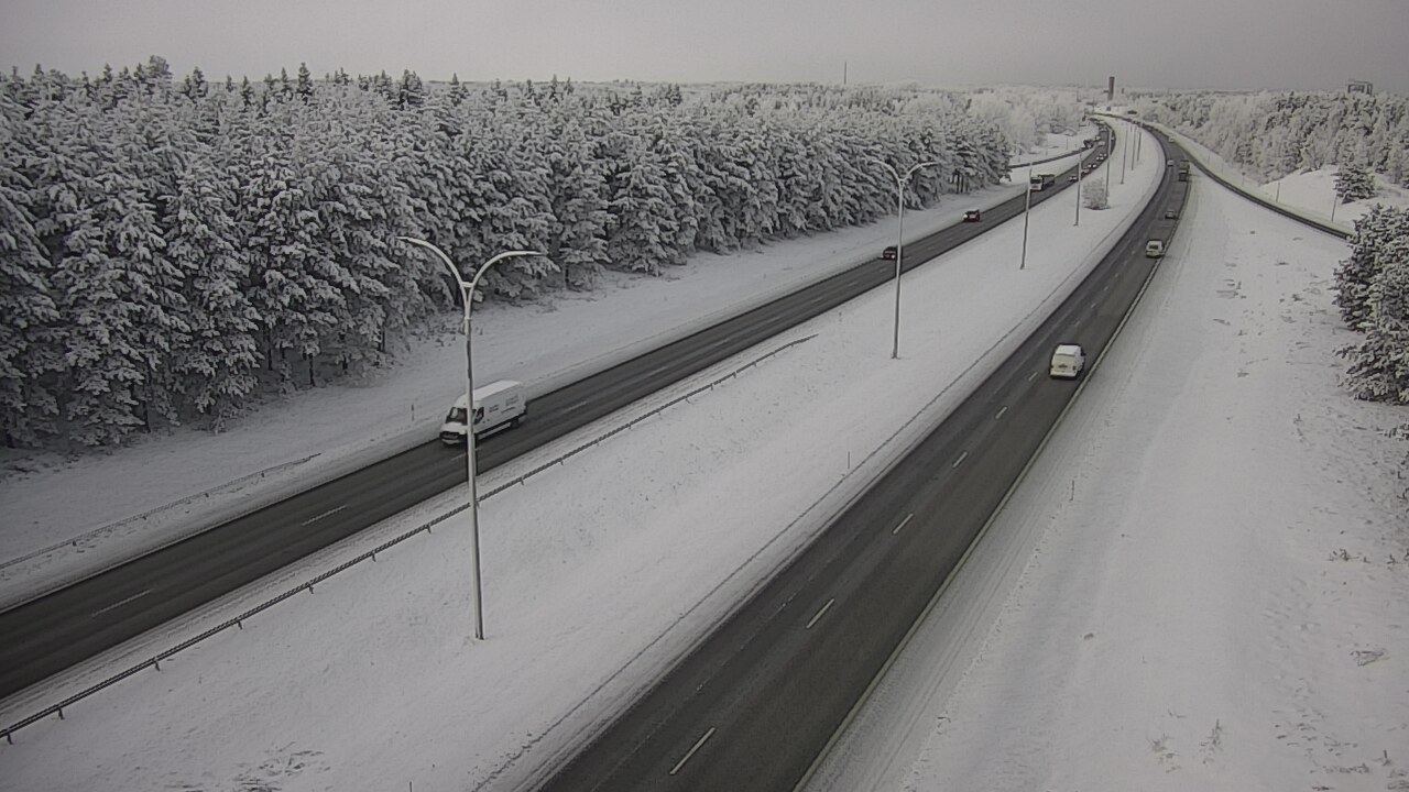 Weather Camera Image Road 4 Oulu, Ouluntulli, Oulu, Pohjois-Pohjanmaa