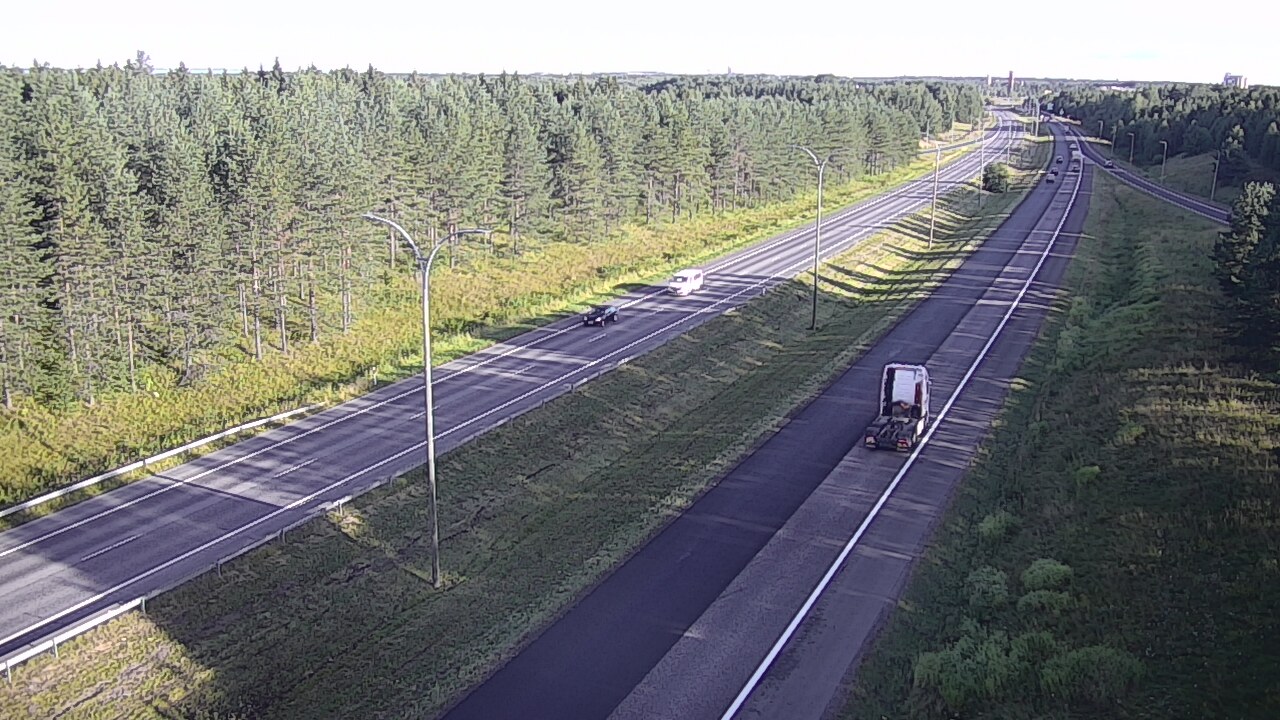Weather Camera Image Väg 4 Uleåborg, Ouluntulli, Oulu, Pohjois-Pohjanmaa