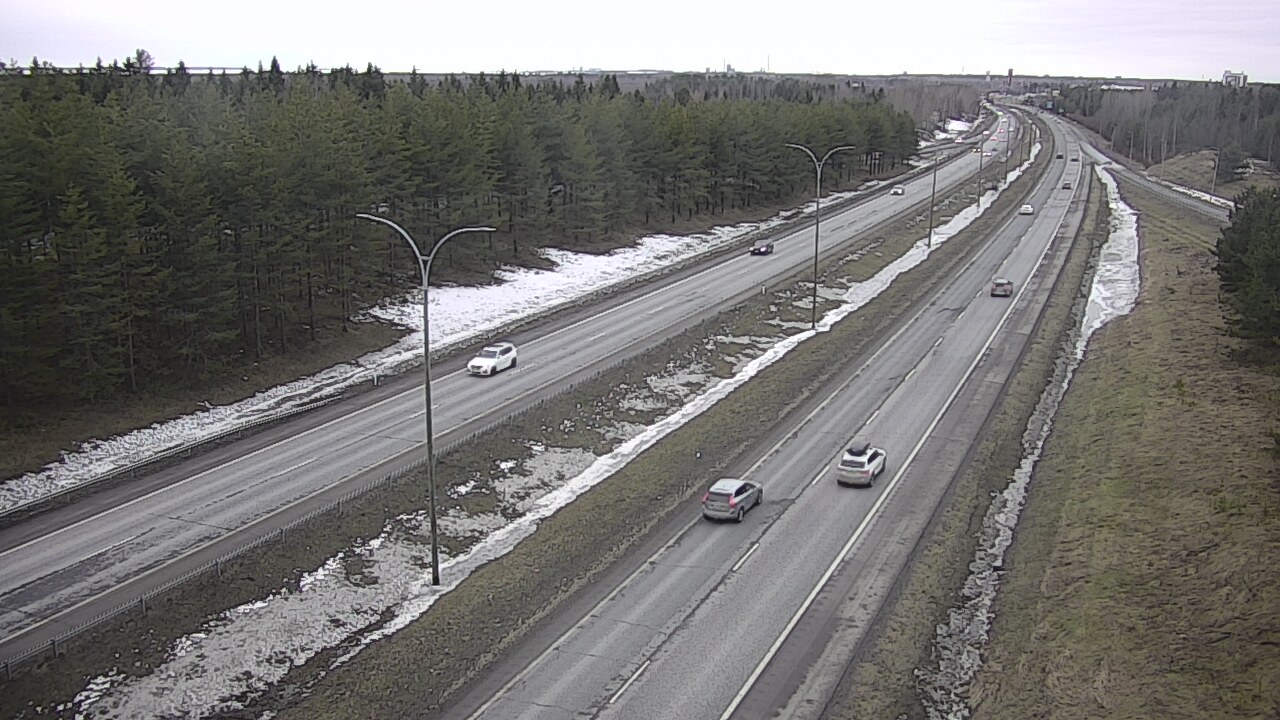 Weather Camera Image Väg 4 Uleåborg, Ouluntulli, Oulu, Pohjois-Pohjanmaa