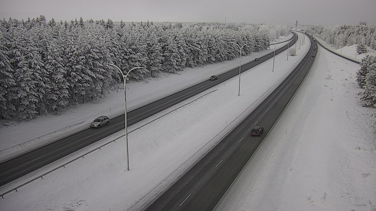 Weather Camera Image Road 4 Oulu, Ouluntulli, Oulu, Pohjois-Pohjanmaa