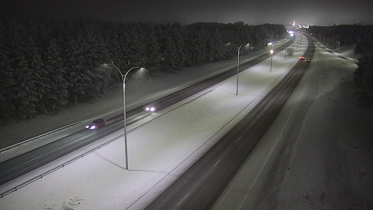 Weather Camera Image Road 4 Oulu, Ouluntulli, Oulu, Pohjois-Pohjanmaa