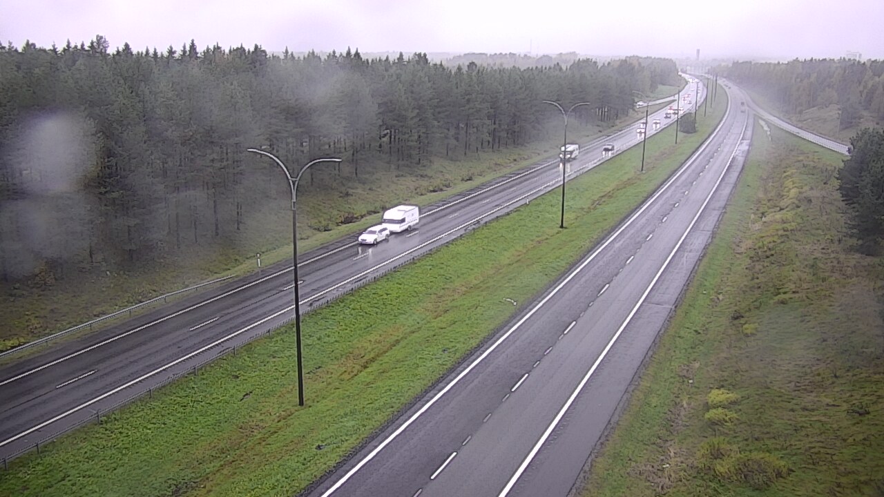 Weather Camera Image Road 4 Oulu, Ouluntulli, Oulu, Pohjois-Pohjanmaa