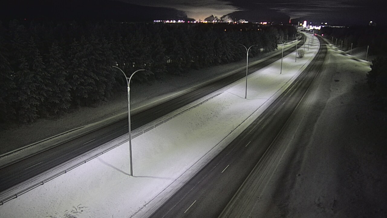 Kelikamerat Kuva Tie 4 Oulu Ouluntulli, Oulu, Pohjois-Pohjanmaa