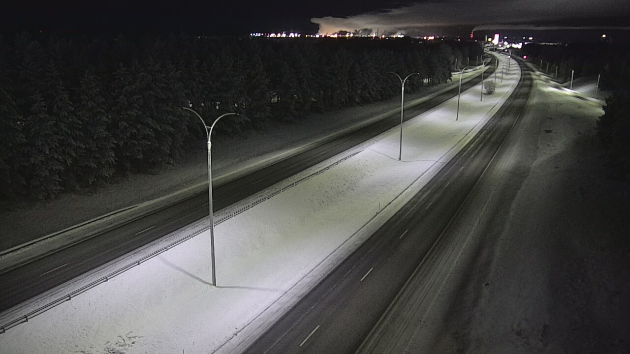 Kelikamerat Kuva Tie 4 Oulu Ouluntulli, Oulu, Pohjois-Pohjanmaa