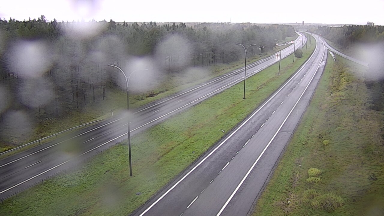 Weather Camera Image Väg 4 Uleåborg, Ouluntulli, Oulu, Pohjois-Pohjanmaa