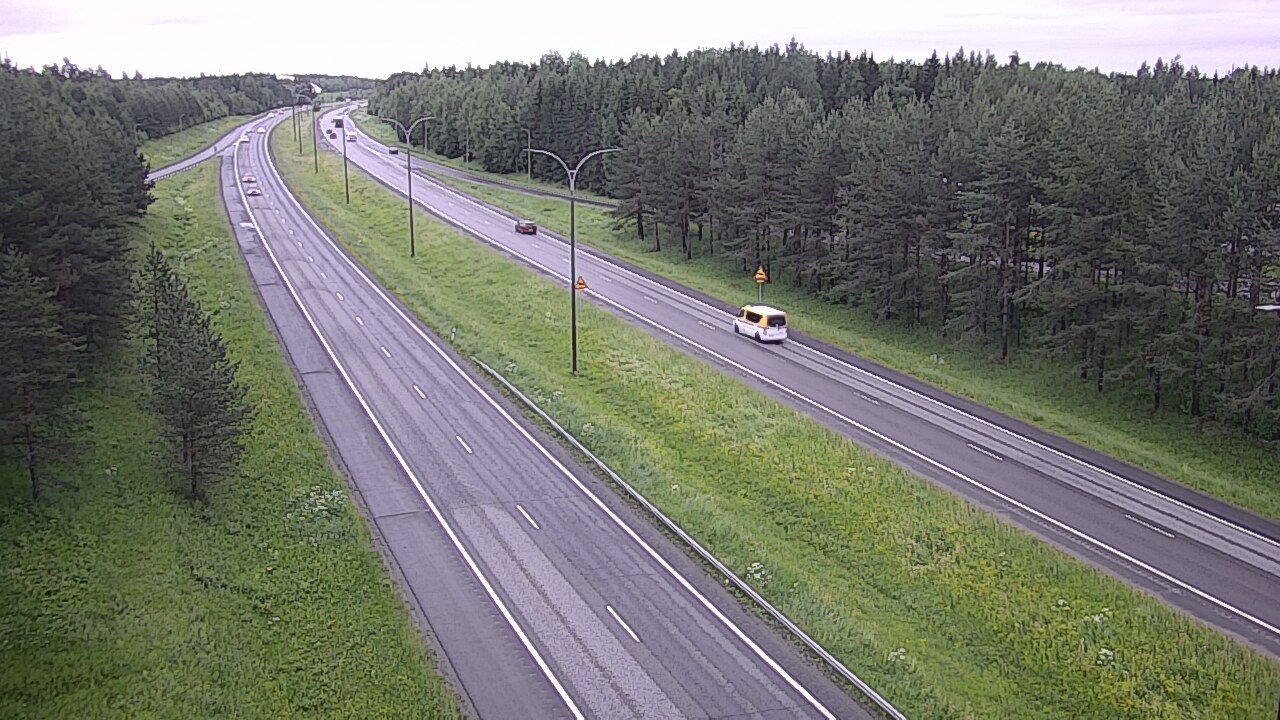 Weather Camera Image Road 4 Oulu, Ouluntulli, Oulu, Pohjois-Pohjanmaa