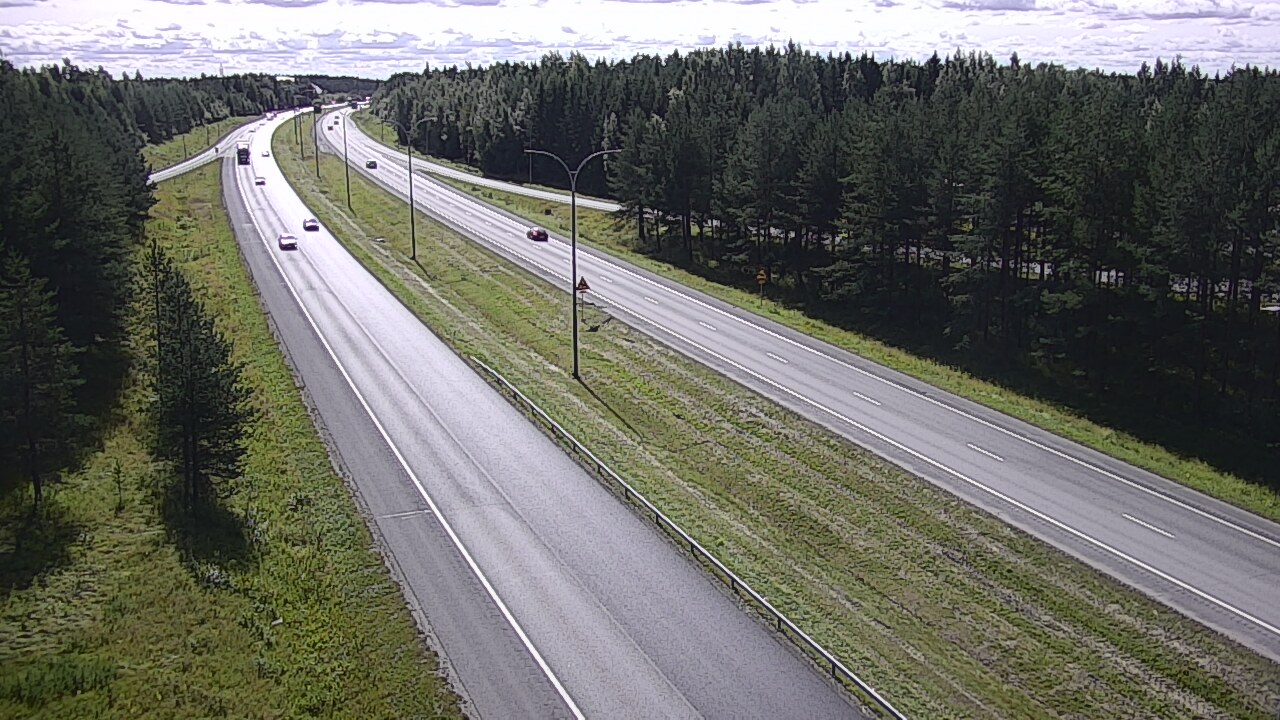 Weather Camera Image Road 4 Oulu, Ouluntulli, Oulu, Pohjois-Pohjanmaa