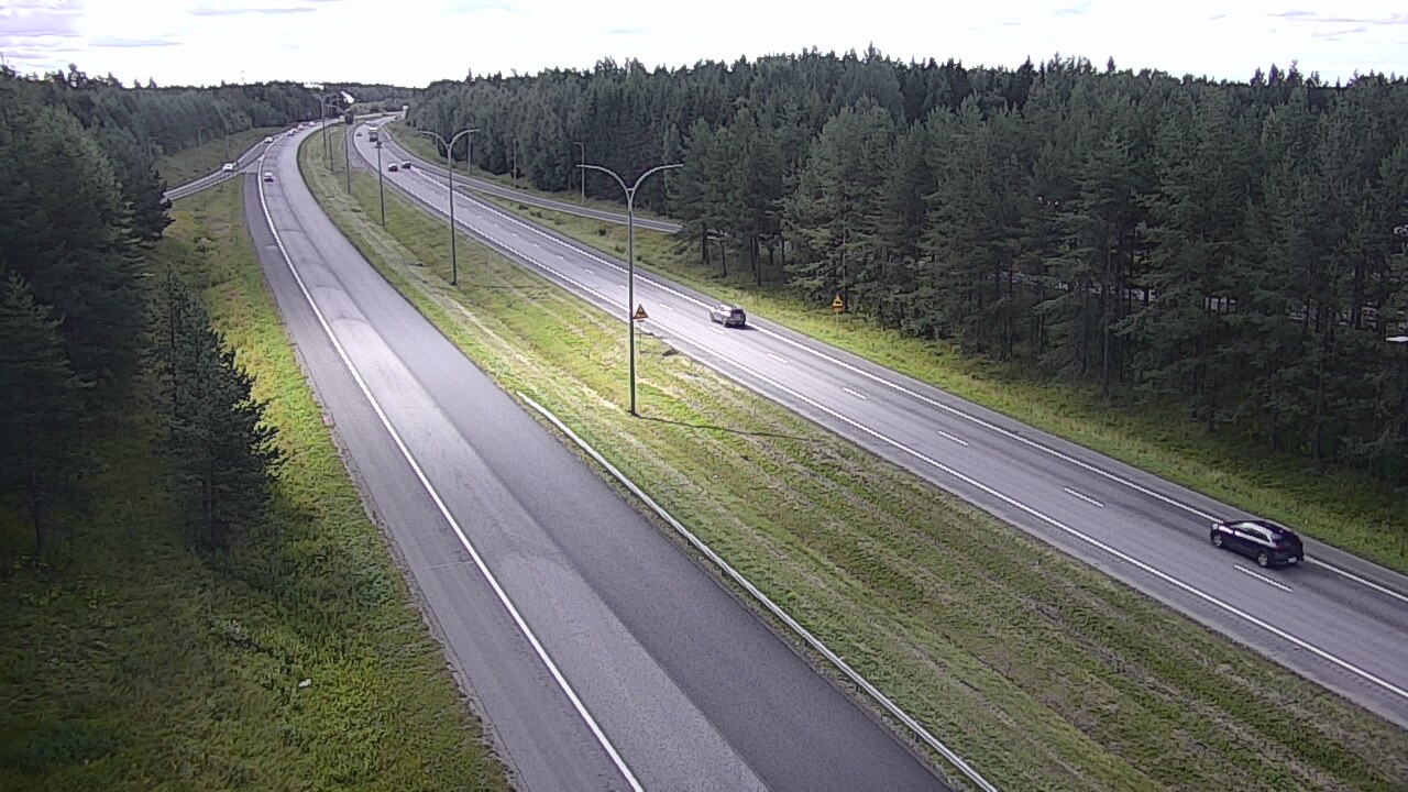 Weather Camera Image Road 4 Oulu, Ouluntulli, Oulu, Pohjois-Pohjanmaa