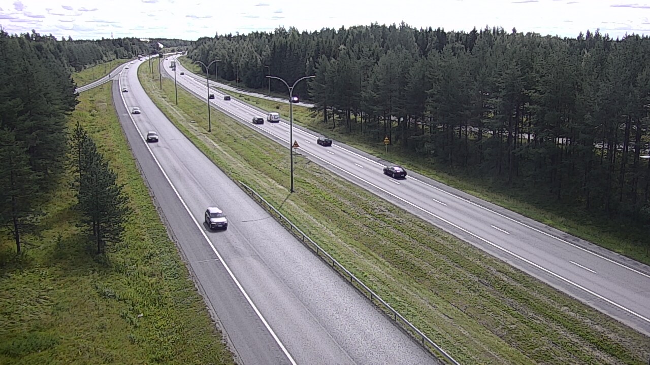Weather Camera Image Road 4 Oulu, Ouluntulli, Oulu, Pohjois-Pohjanmaa