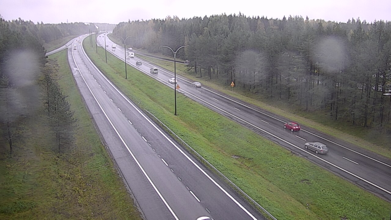 Weather Camera Image Road 4 Oulu, Ouluntulli, Oulu, Pohjois-Pohjanmaa