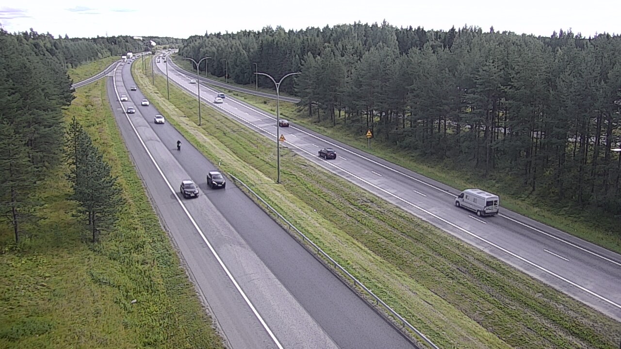 Weather Camera Image Road 4 Oulu, Ouluntulli, Oulu, Pohjois-Pohjanmaa