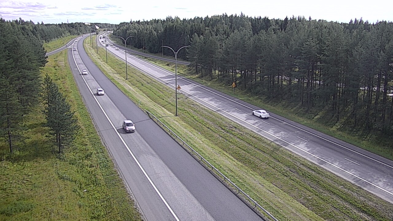Weather Camera Image Road 4 Oulu, Ouluntulli, Oulu, Pohjois-Pohjanmaa